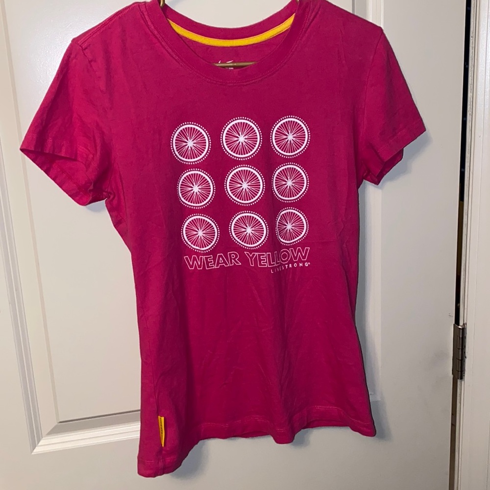 Womens Livestrong X Nike collab tshirt